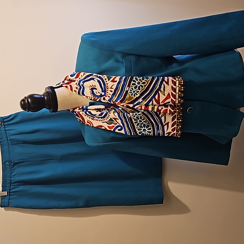 Worthington Women's 2pc Skirt Suit Matching Set Size 10 #W-820